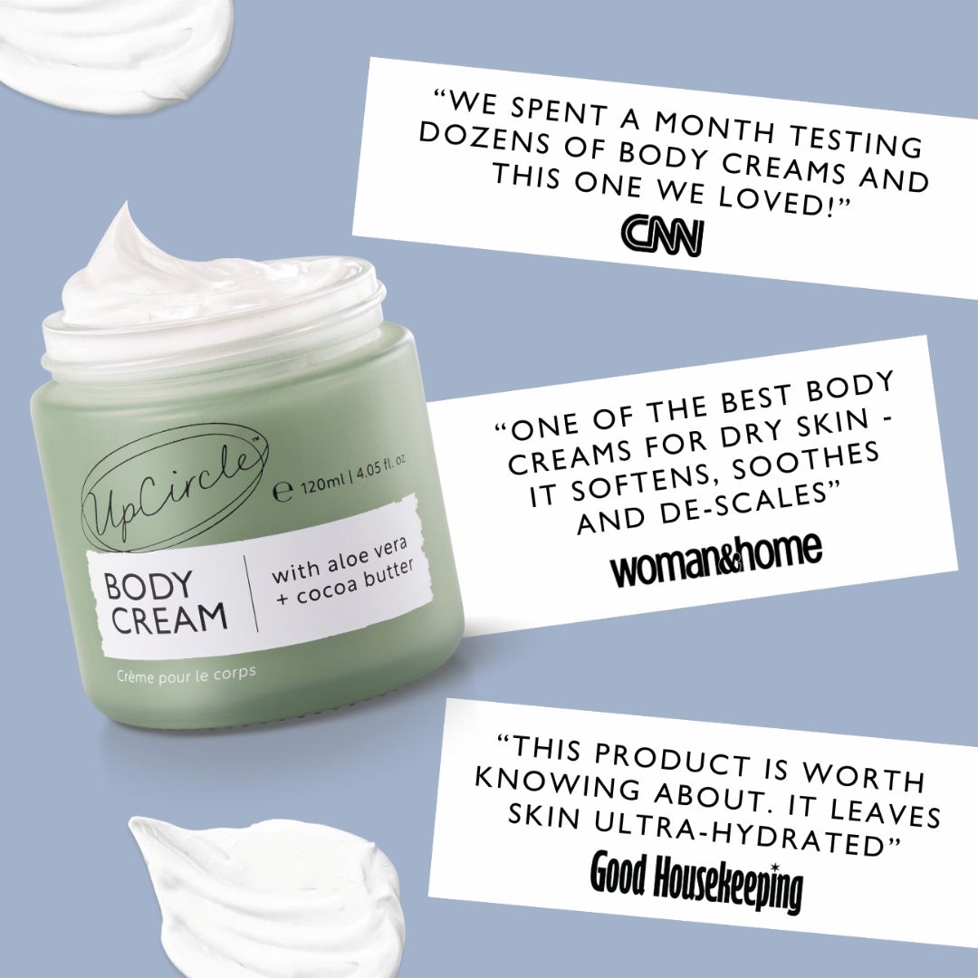 Natural Body Cream with Aloe Vera + Cocoa Butter