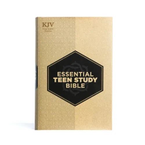 KJV Essential Teen Study Bible, Hardcover - Hardcover