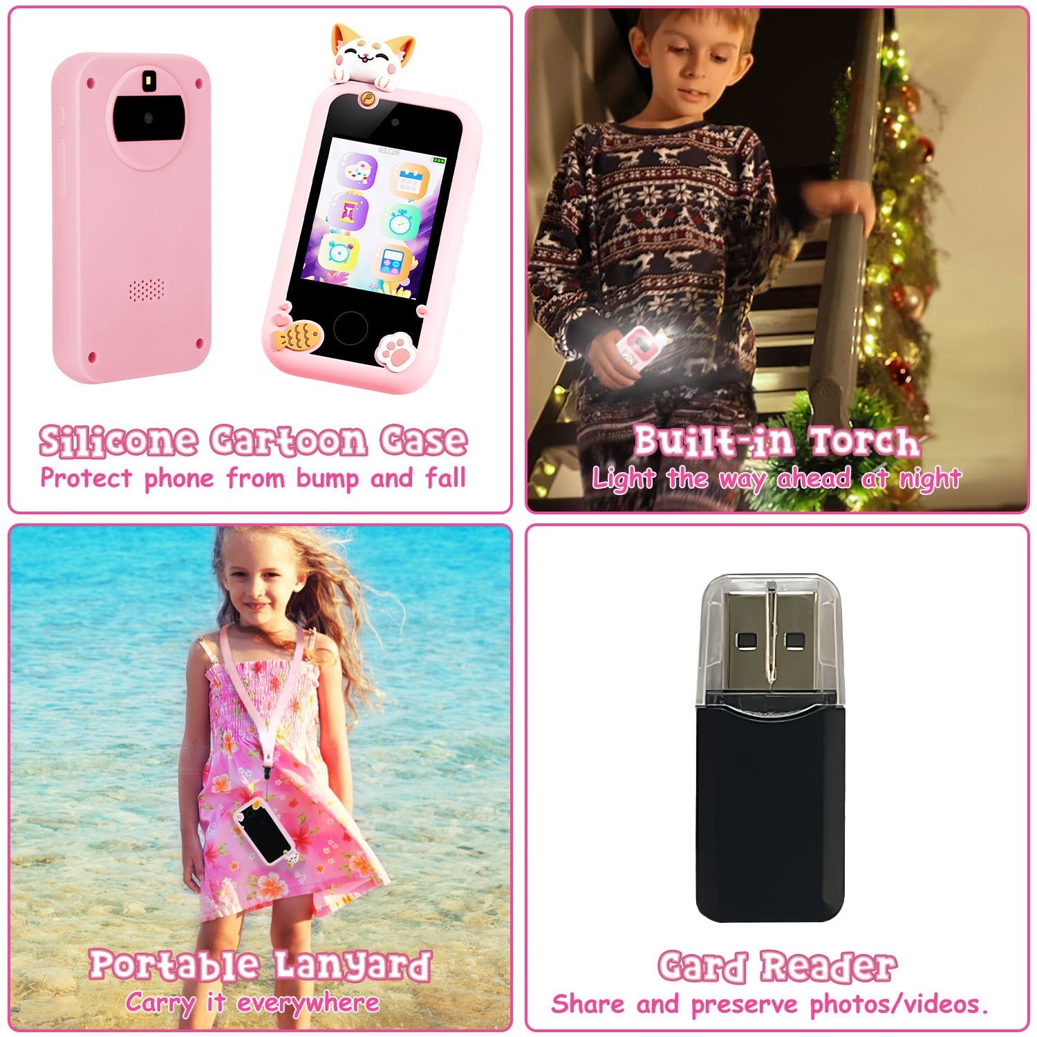 GBruno Kids Smart Toy Phone