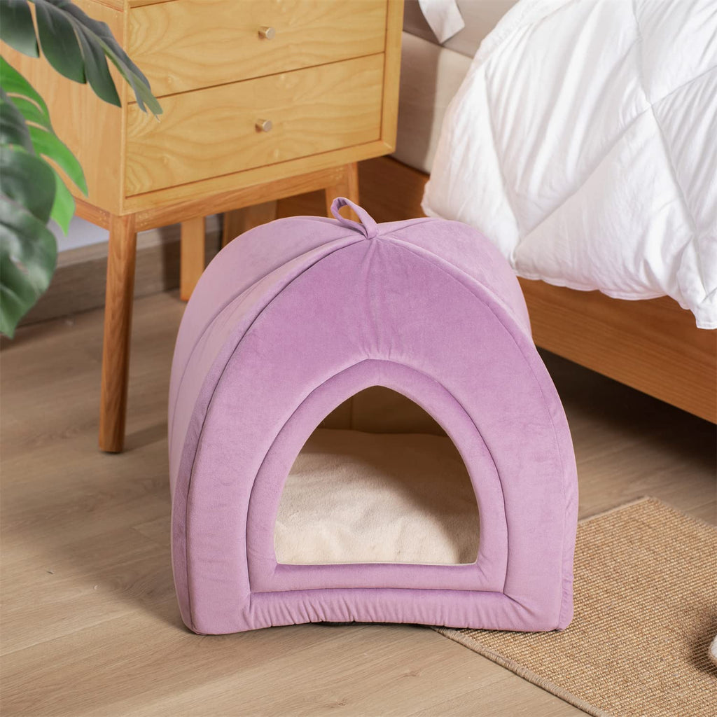 Kasentex Cat Bed, Lovely Tent with Removable Washable Pillow Cushion