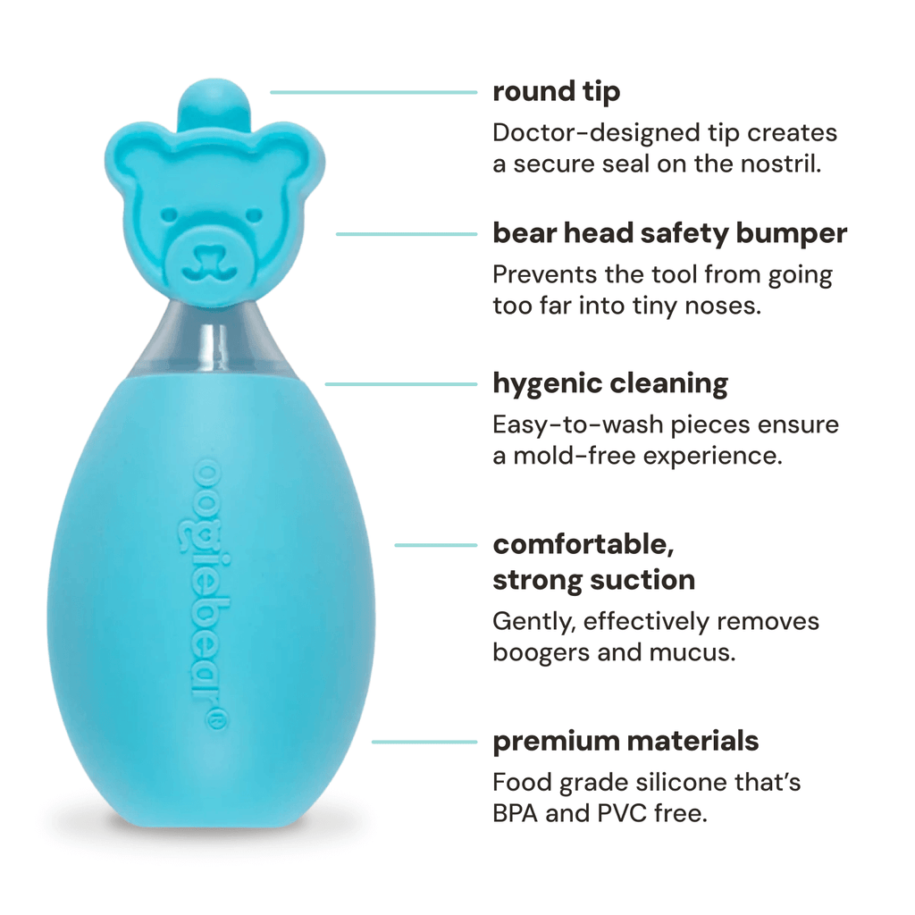 oogiebear bulb nose nasal aspirator