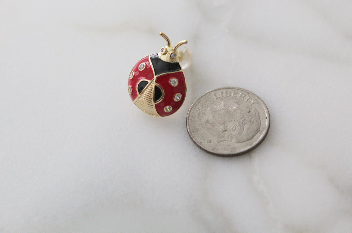 Lady Bug Earrings