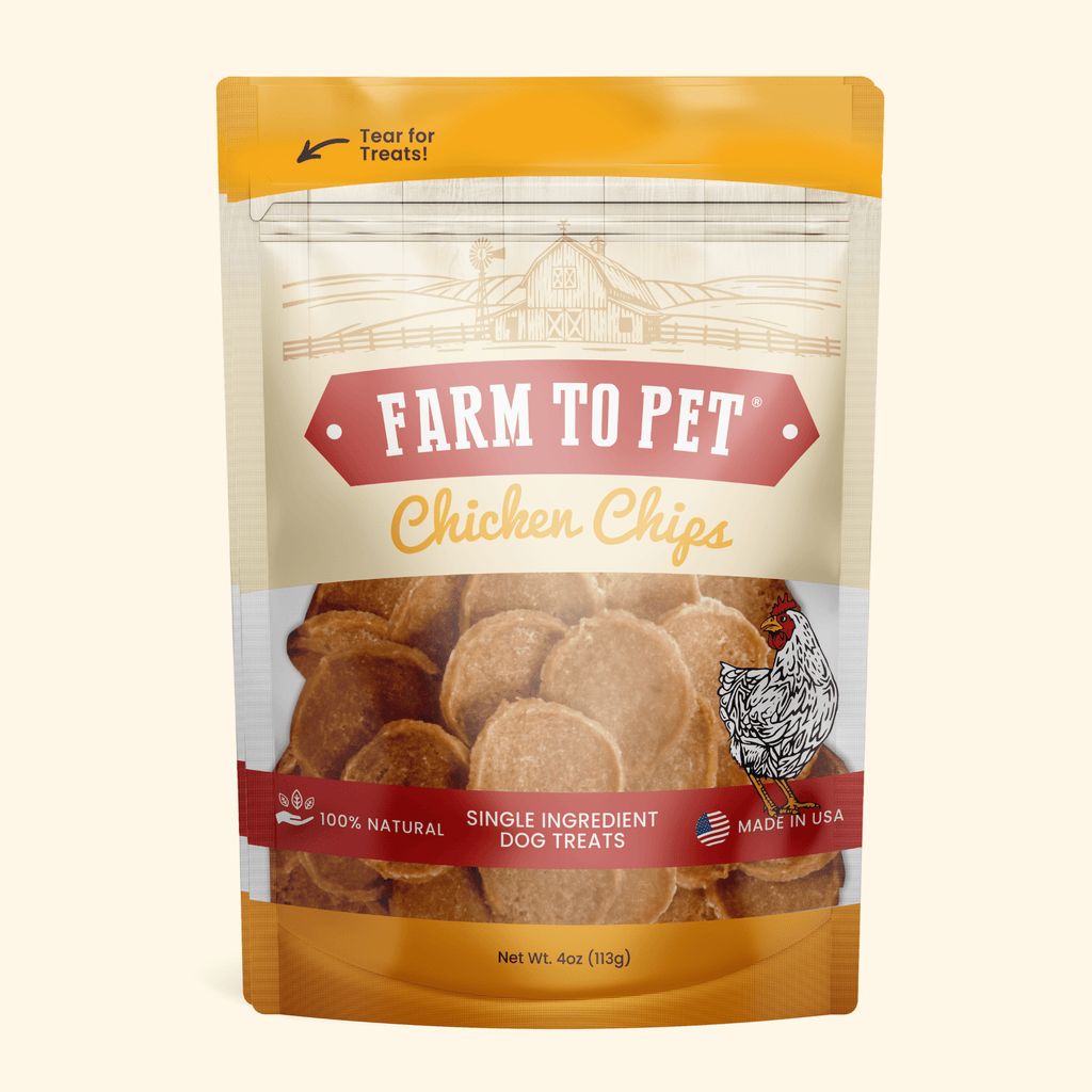Chicken Chips for Dogs | All-Natural Single-Ingredient Dog Treats