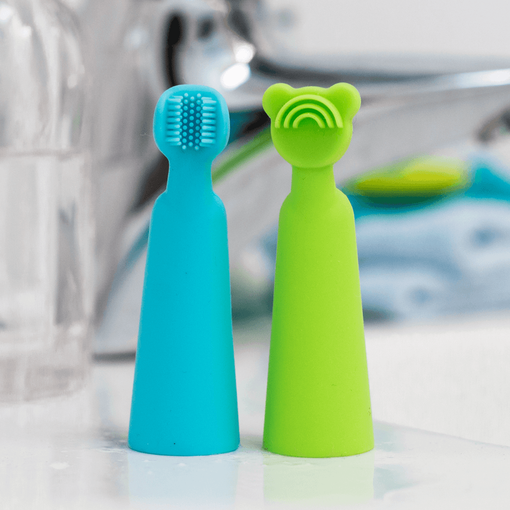 oogiebear finger brush and tongue scraper