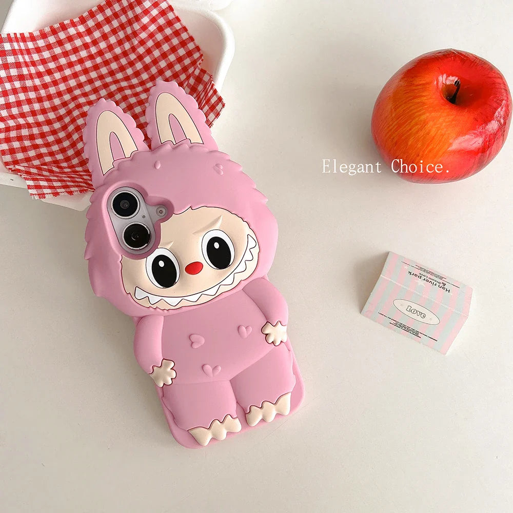 Kawaii Cartoon LaBuBu Monsters Phone Case