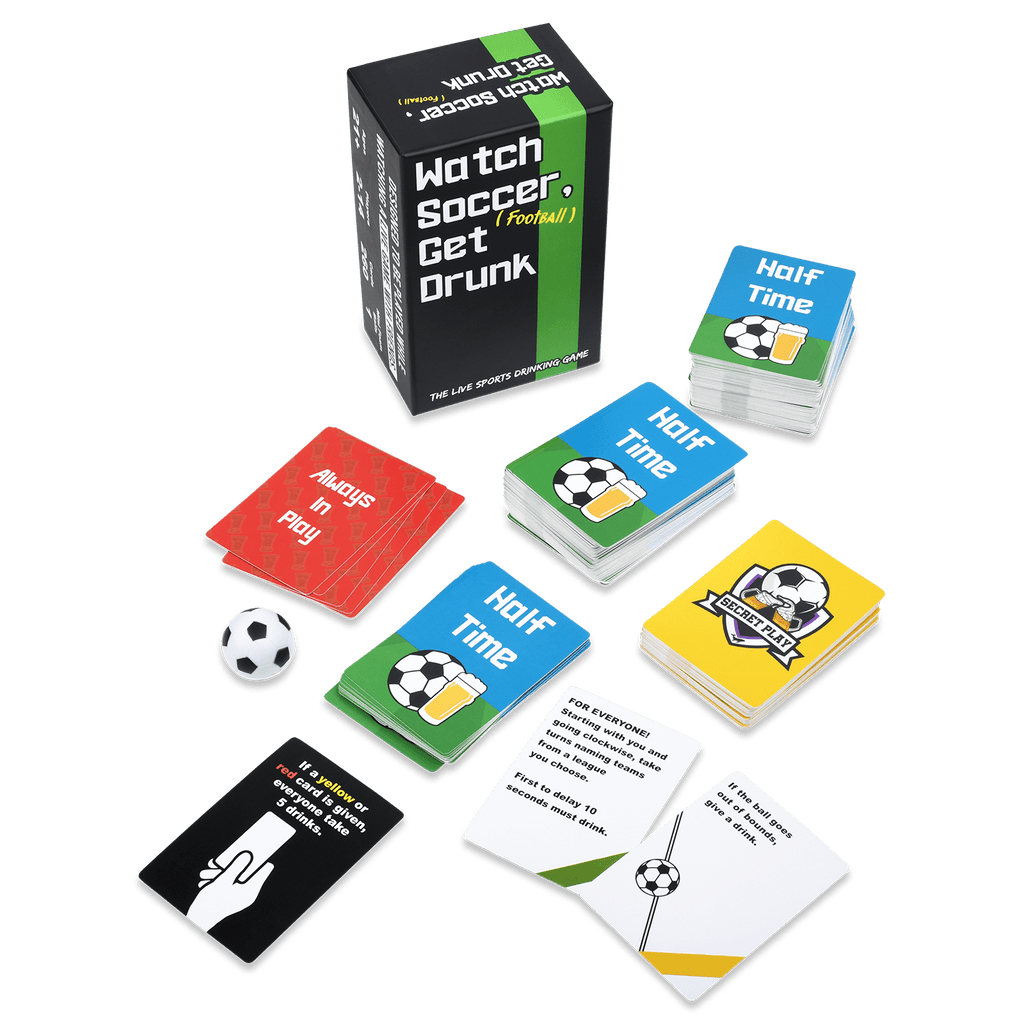 WATCH SOCCER, GET DRUNK - The Live Soccer Drinking Game