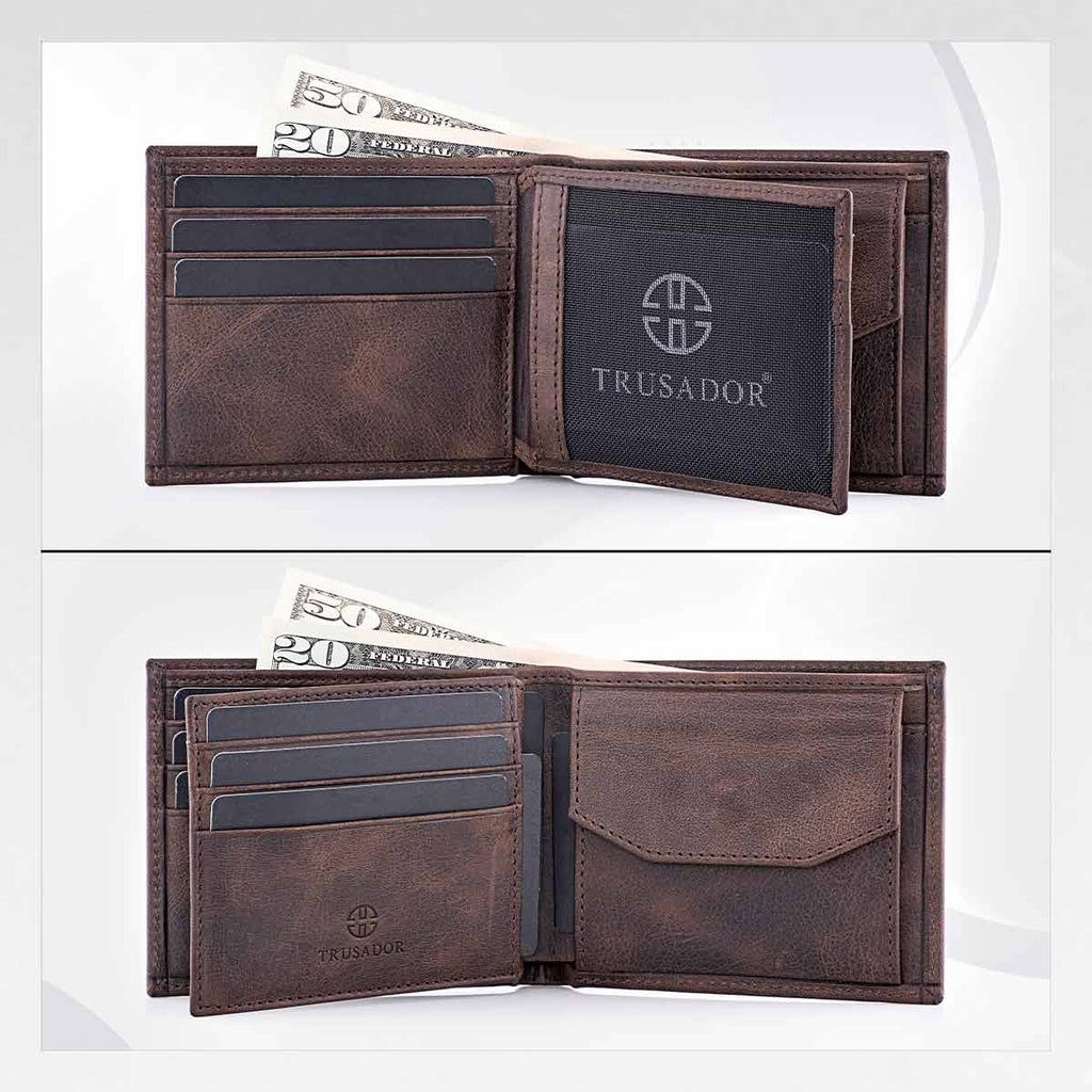 Treviso Bifold Wallet with Coin Pocket