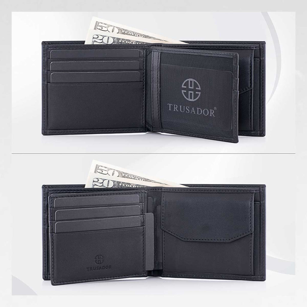 Treviso Bifold Wallet with Coin Pocket