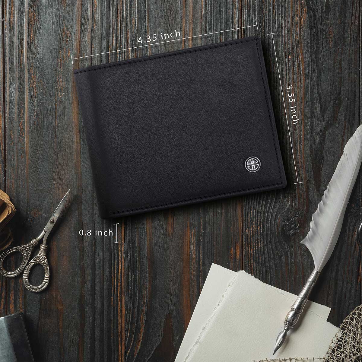 Treviso Bifold Wallet with Coin Pocket