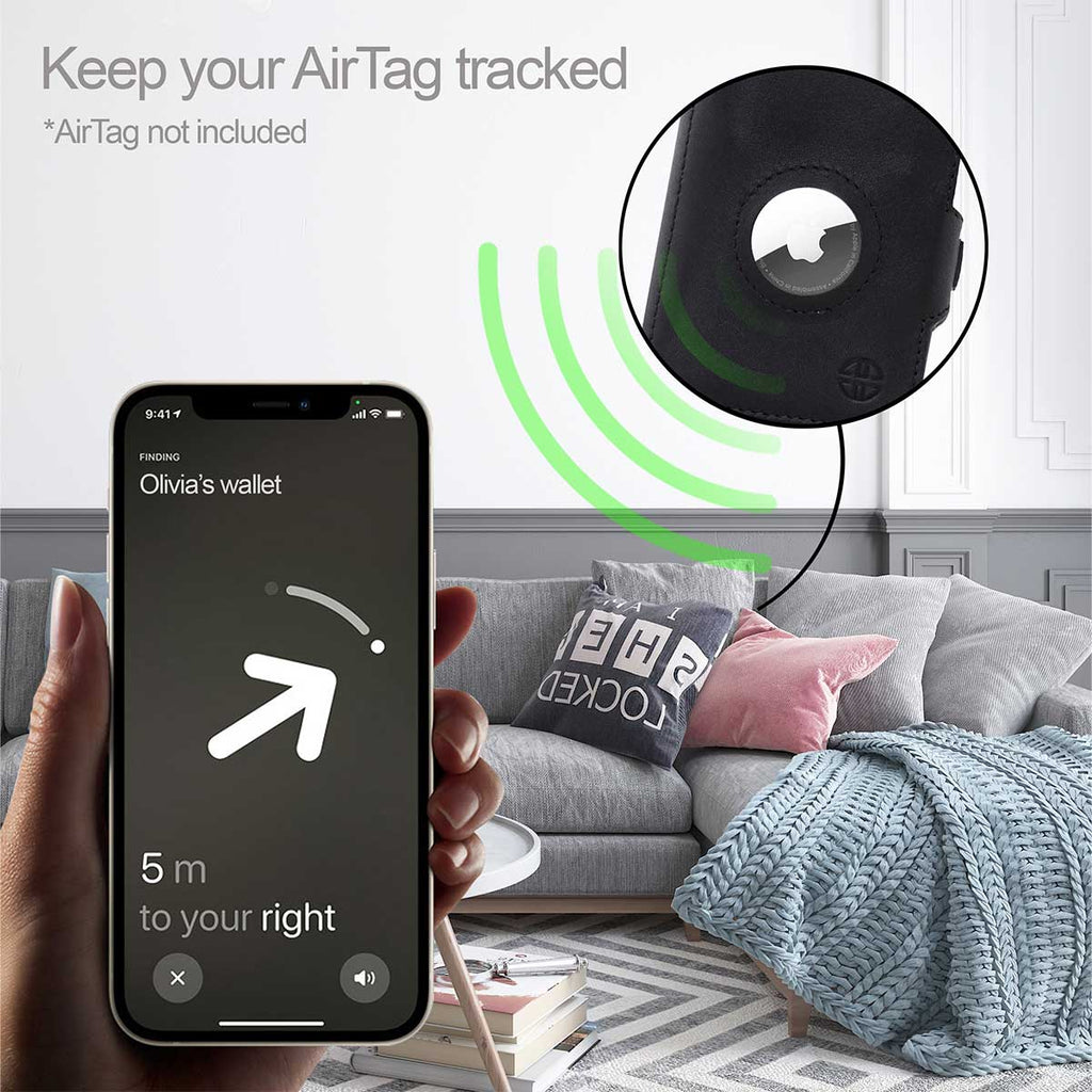 Verona Air Tag With Coin Pocket