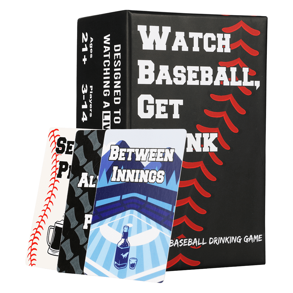 WATCH BASEBALL, GET DRUNK - The Live Baseball Drinking Game