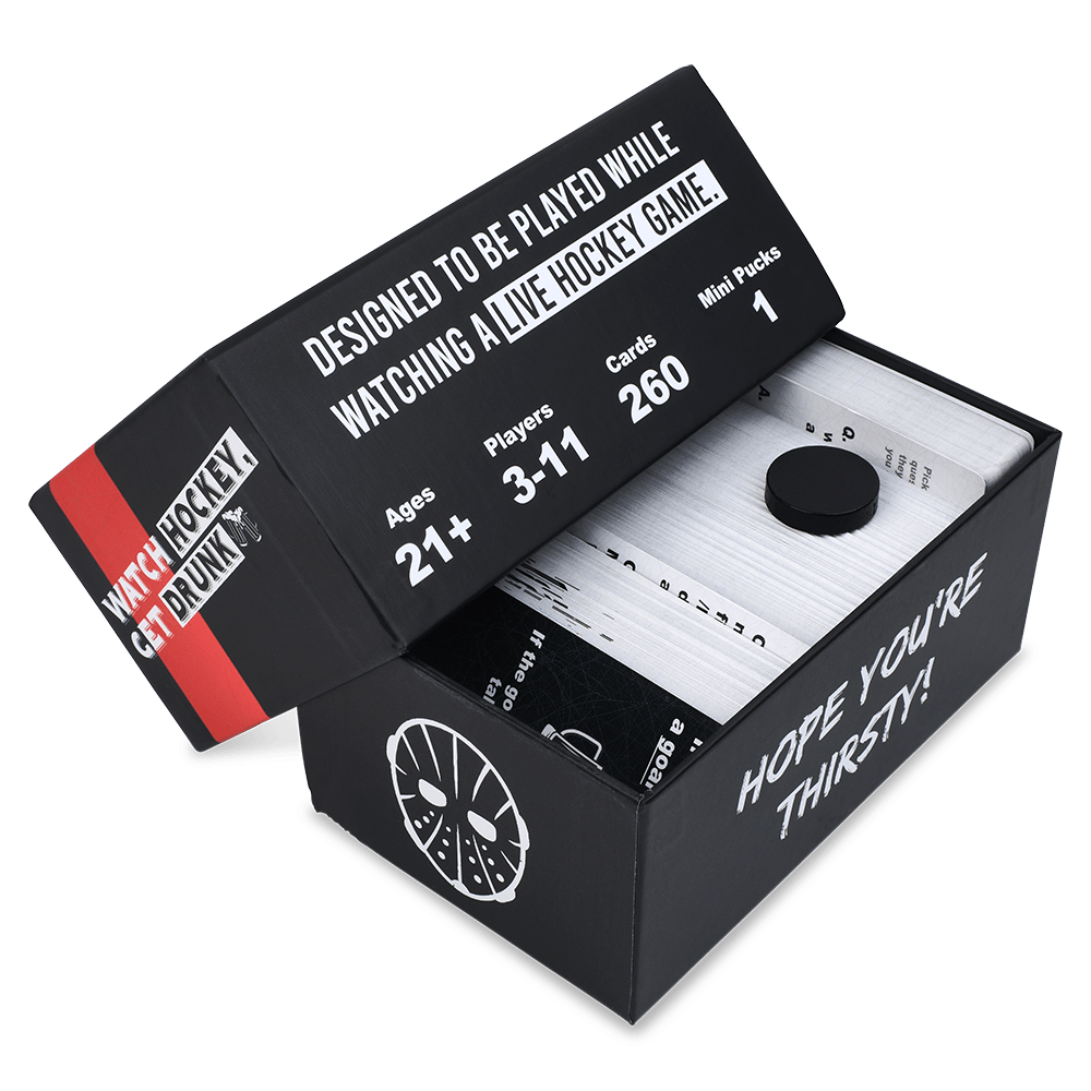 WATCH HOCKEY, GET DRUNK - The Live Hockey Drinking Game