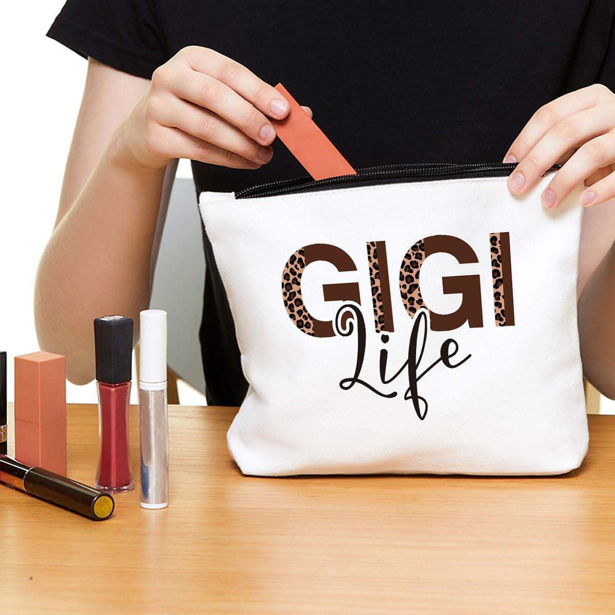 YUANHAO Gigi Gifts Makeup Bag Cosmetic Bag Gift Ideas for Gigi