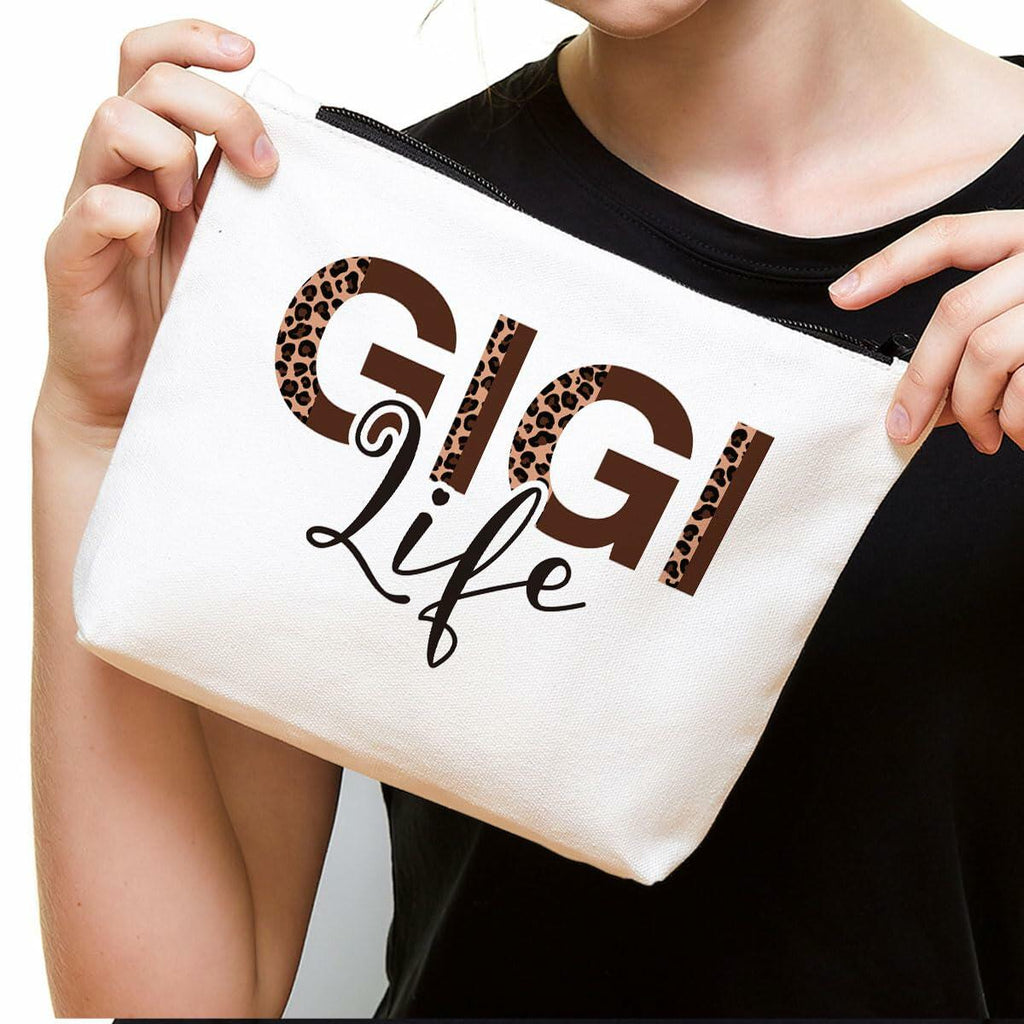 YUANHAO Gigi Gifts Makeup Bag Cosmetic Bag Gift Ideas for Gigi