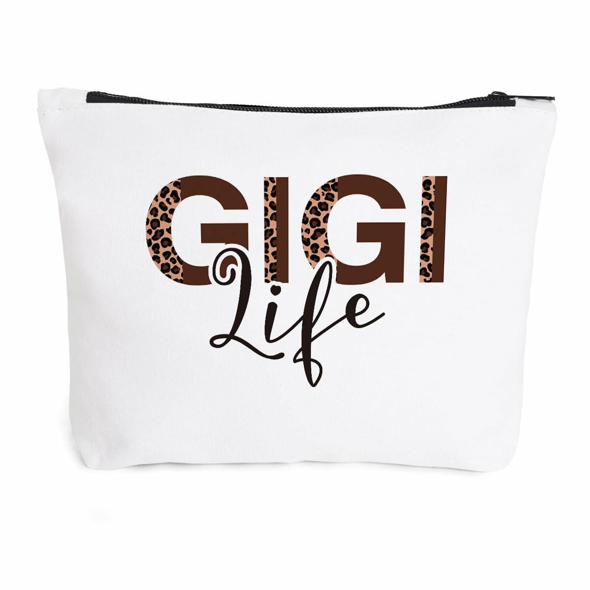 YUANHAO Gigi Gifts Makeup Bag Cosmetic Bag Gift Ideas for Gigi