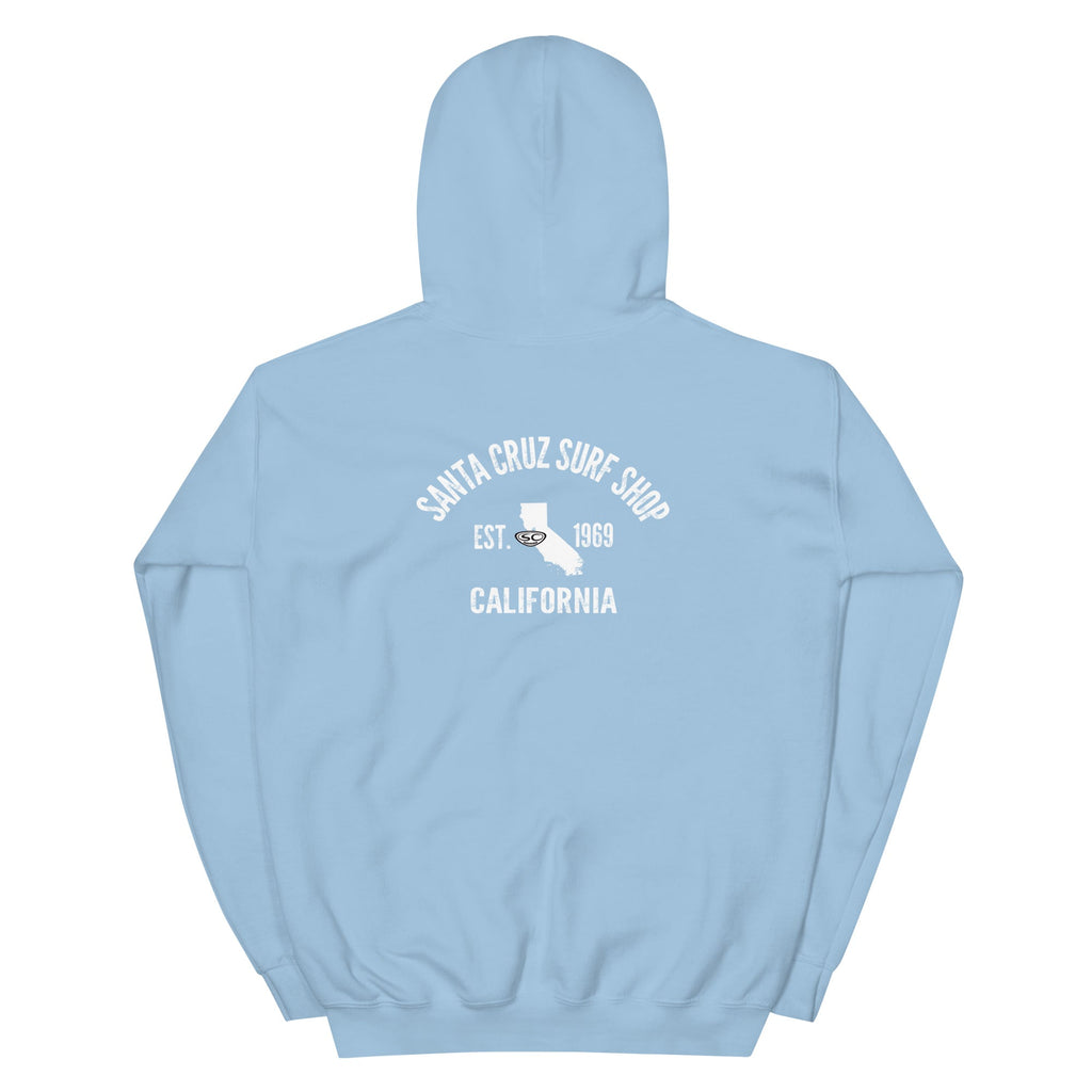 Santa Cruz Surf Shop EST 1969 Womens Hoodie