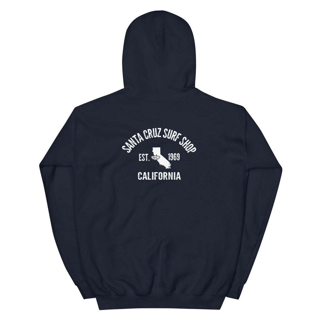 Santa Cruz Surf Shop EST 1969 Womens Hoodie